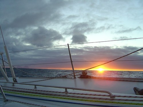 Lord Howe emerges - Hempel Gosford to Lord Howe race © Sean Kelly http://www.gosfordsailingclub.com.au